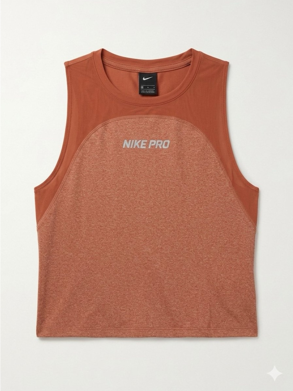Nike Pro Orange Sleeveless running Top